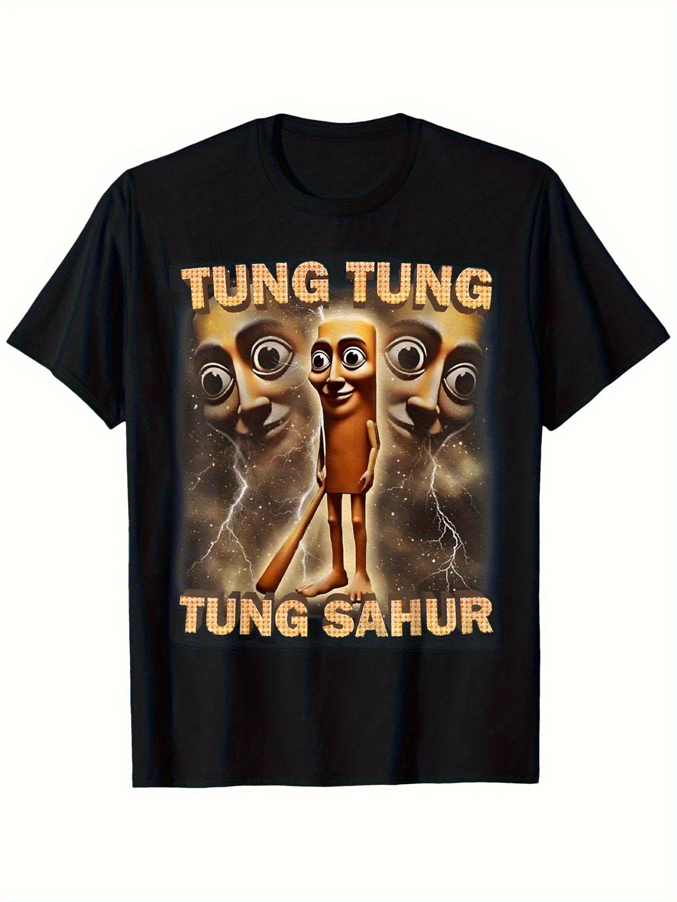 Tung Tung Tung Sahur Funny Baseball Bat Italian Brainrot T-Shirt Tung Tung Tung Sahur Funny Baseball Bat Italian Brainrot T-Shirt
